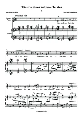 Stimme eines seligen Geistes