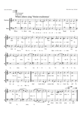 When others sings Venite exultemus (Third part)