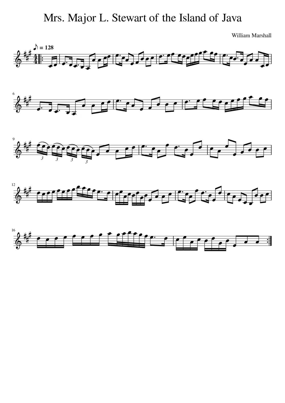 Mrs. Major L. Stewart of the Island of Java - Page 1