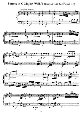 Keyboard Sonata in G major
