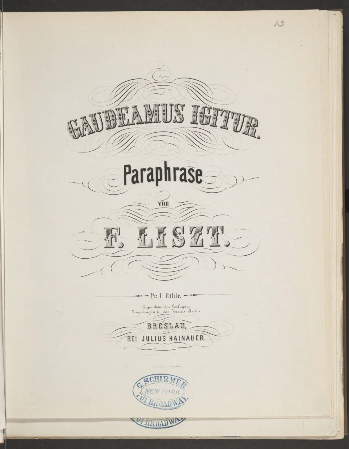 Gaudeamus igitur - Page 1