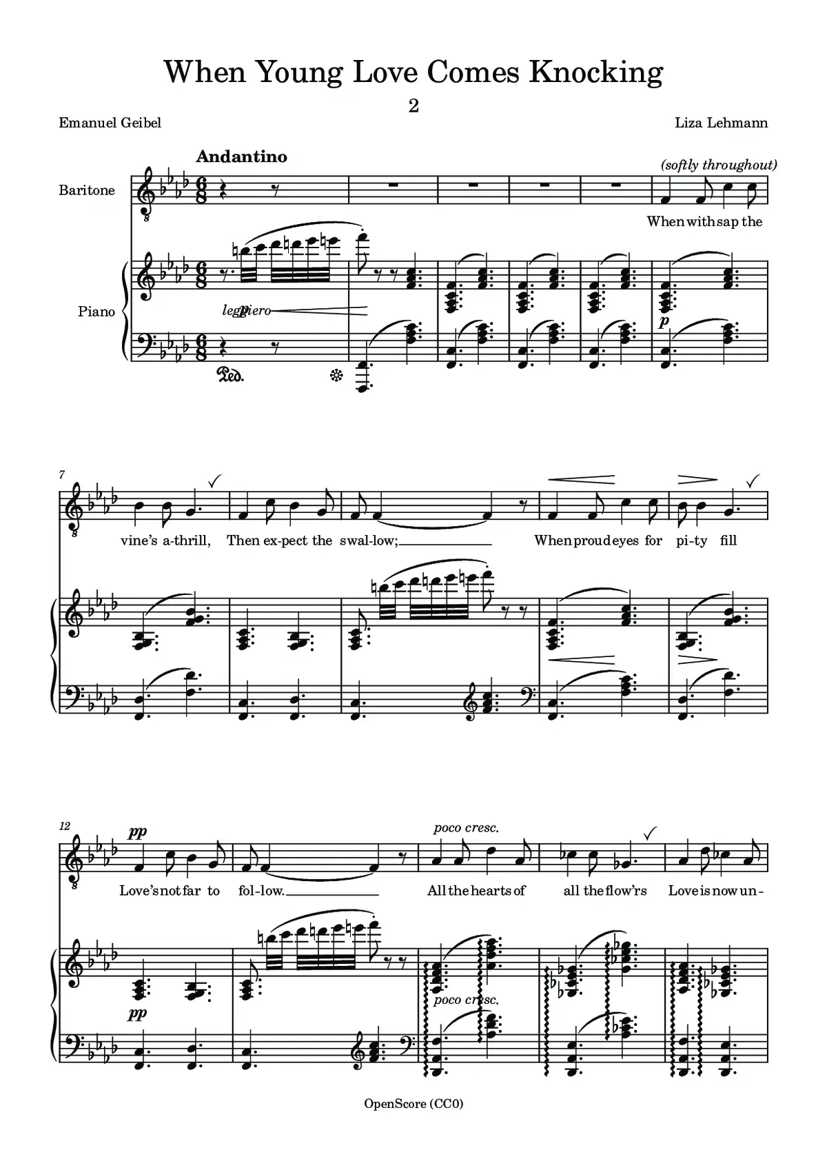 When Young Love Comes Knocking - Page 1