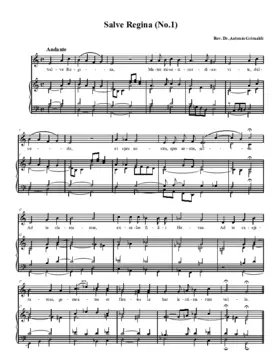 Salve Regina (no. 1)