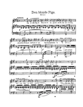 Den blonde Pige