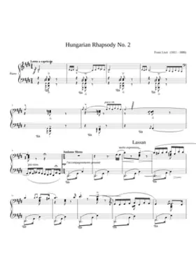 Hungarian Rhapsody No.2 S.244/2