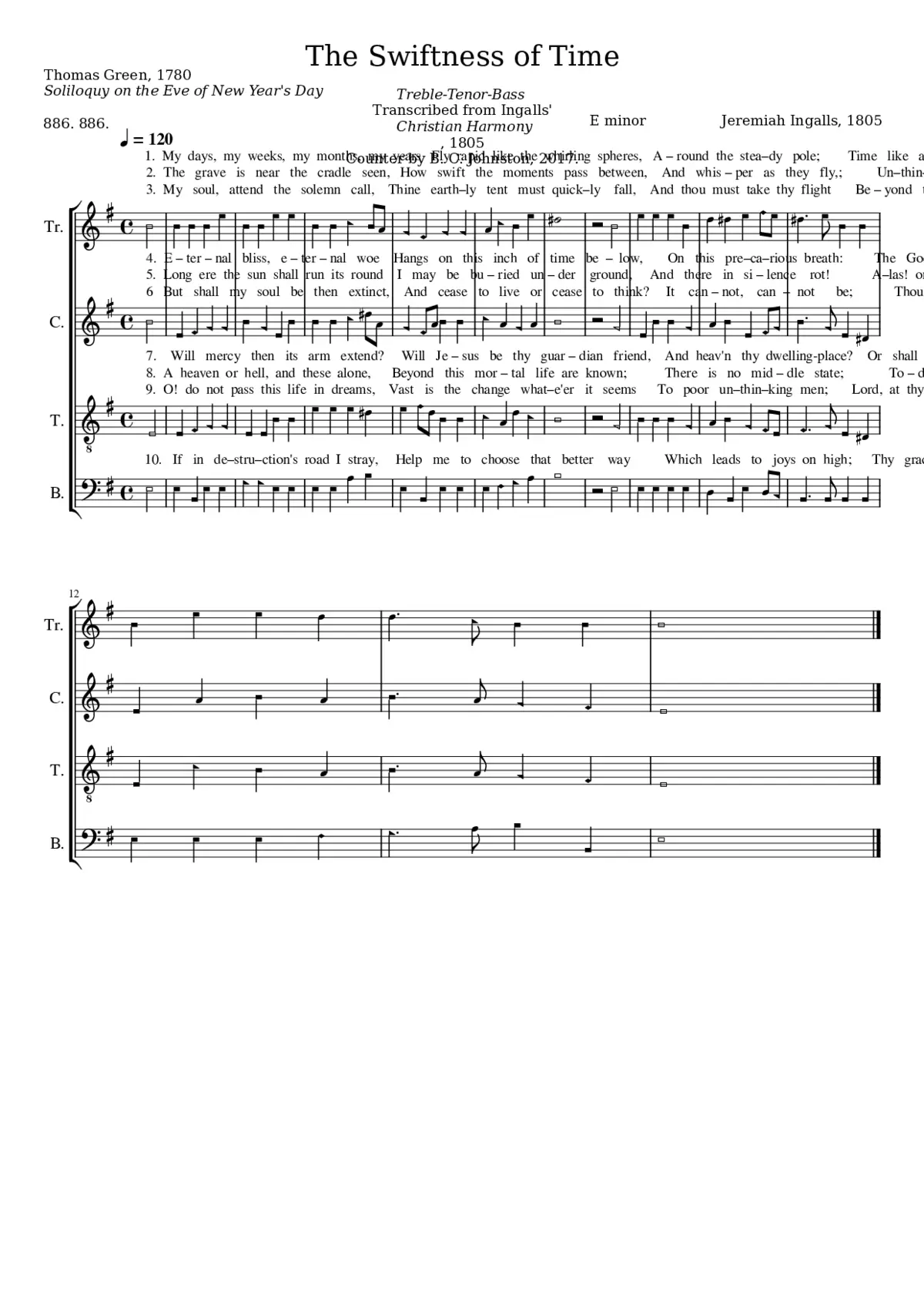 The Swiftness of Time - Page 1