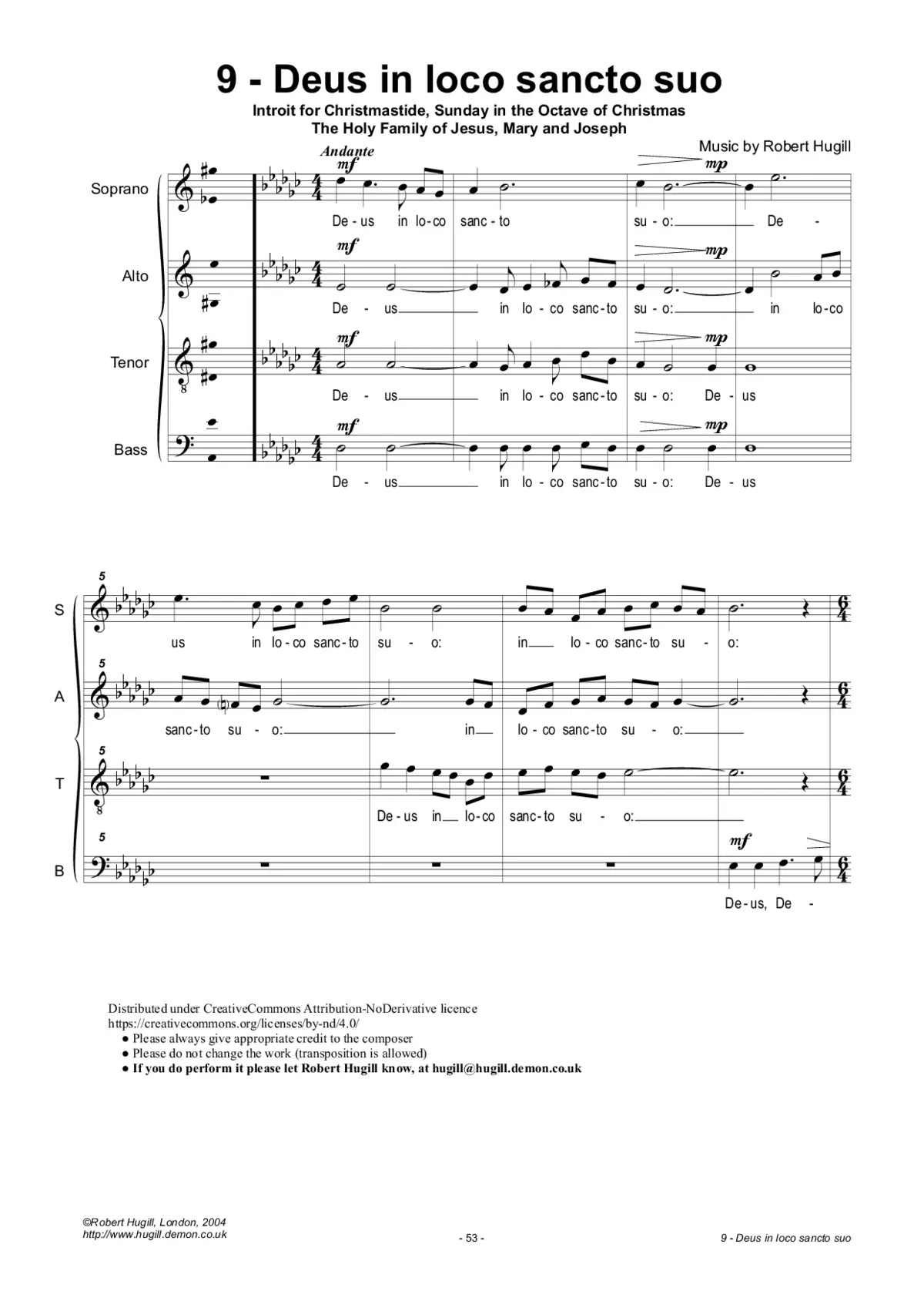 Deus in loco sancto suo - Page 1