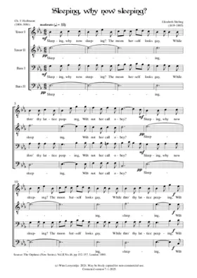 Sleeping, why now sleeping?