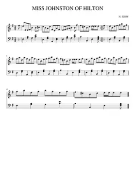 Miss Johnston of Hilton