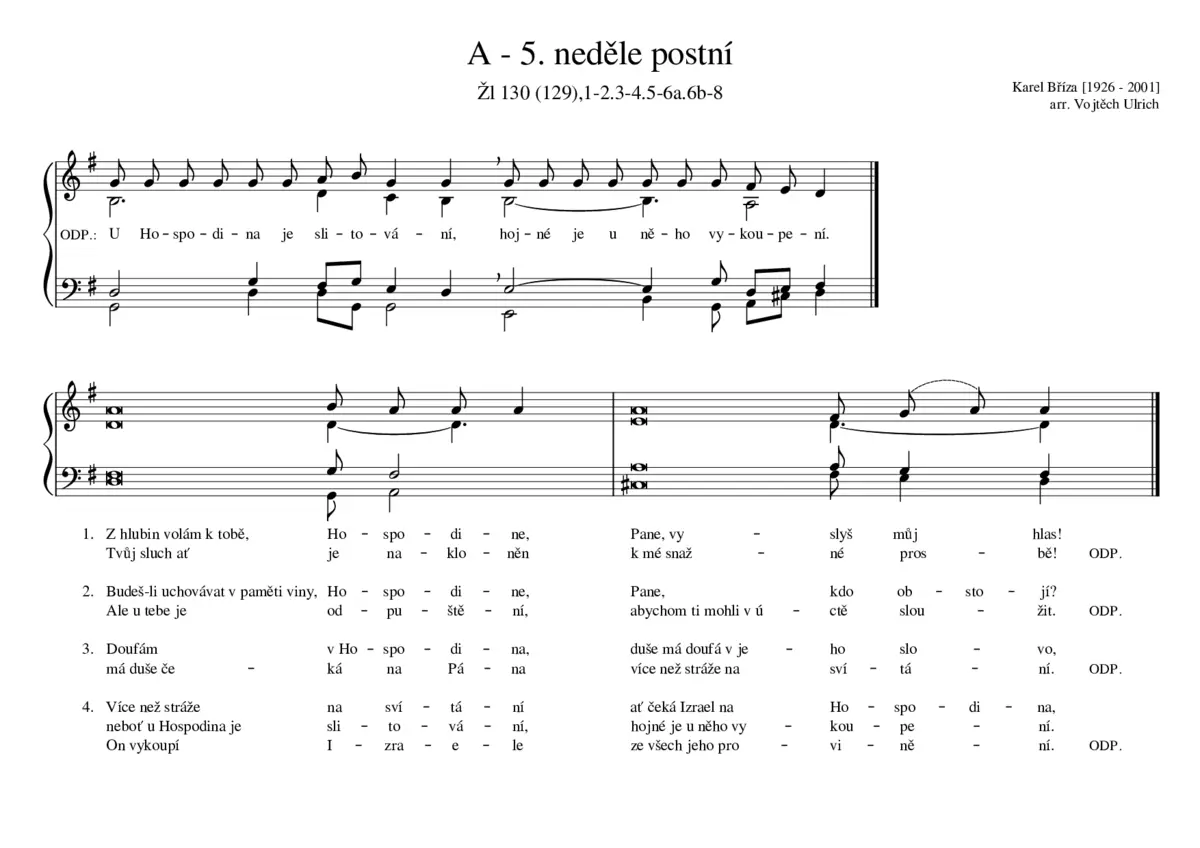 A - 5. neděle postní - Page 1