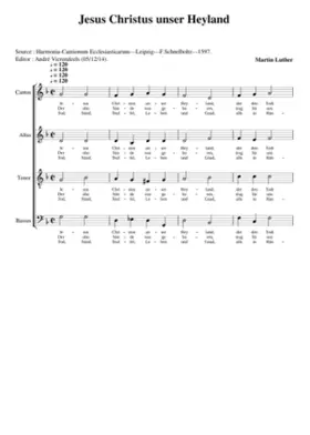 Jesus Christus unser Heiland