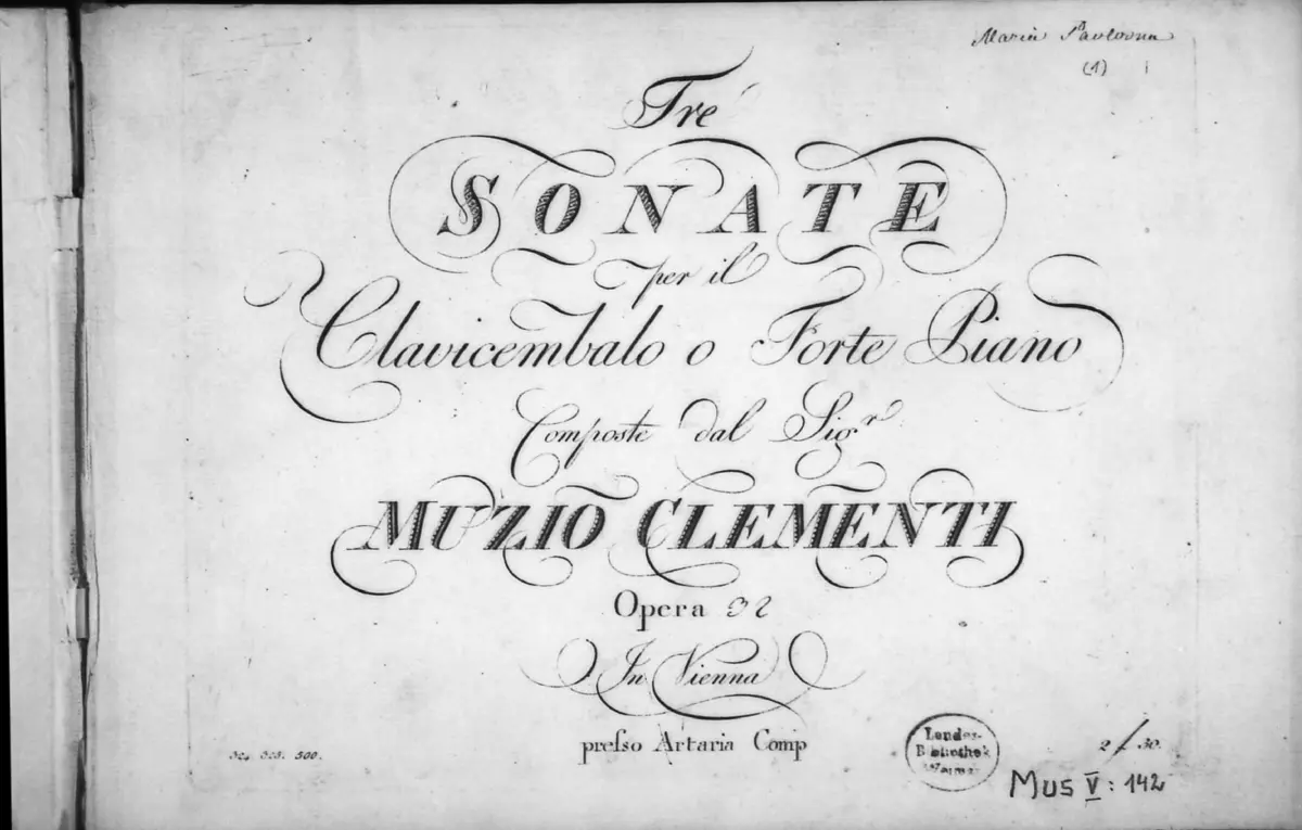 3 Piano Sonatas, Op.33 - Page 1