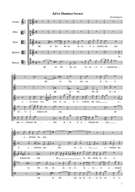 Ad te Domine levavi