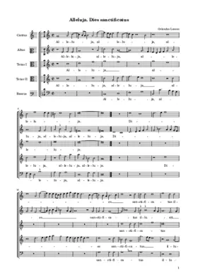 Alleluja. Dies sanctificatus