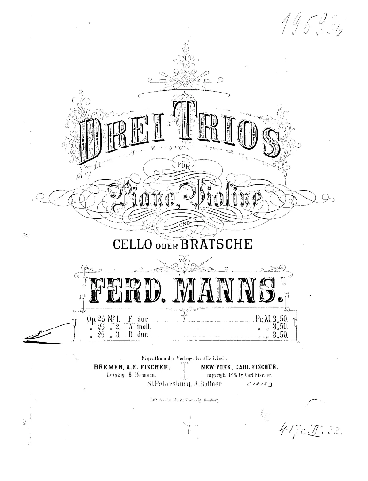 3 Leichte Trios - Page 1