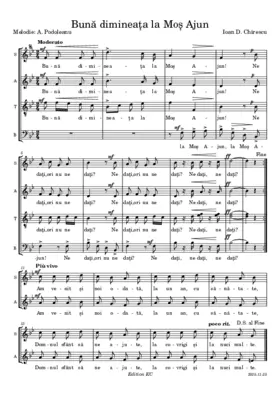 Bună dimineața la Moș Ajun