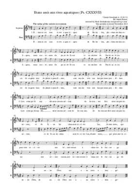 Etans assis aux rives aquatiques