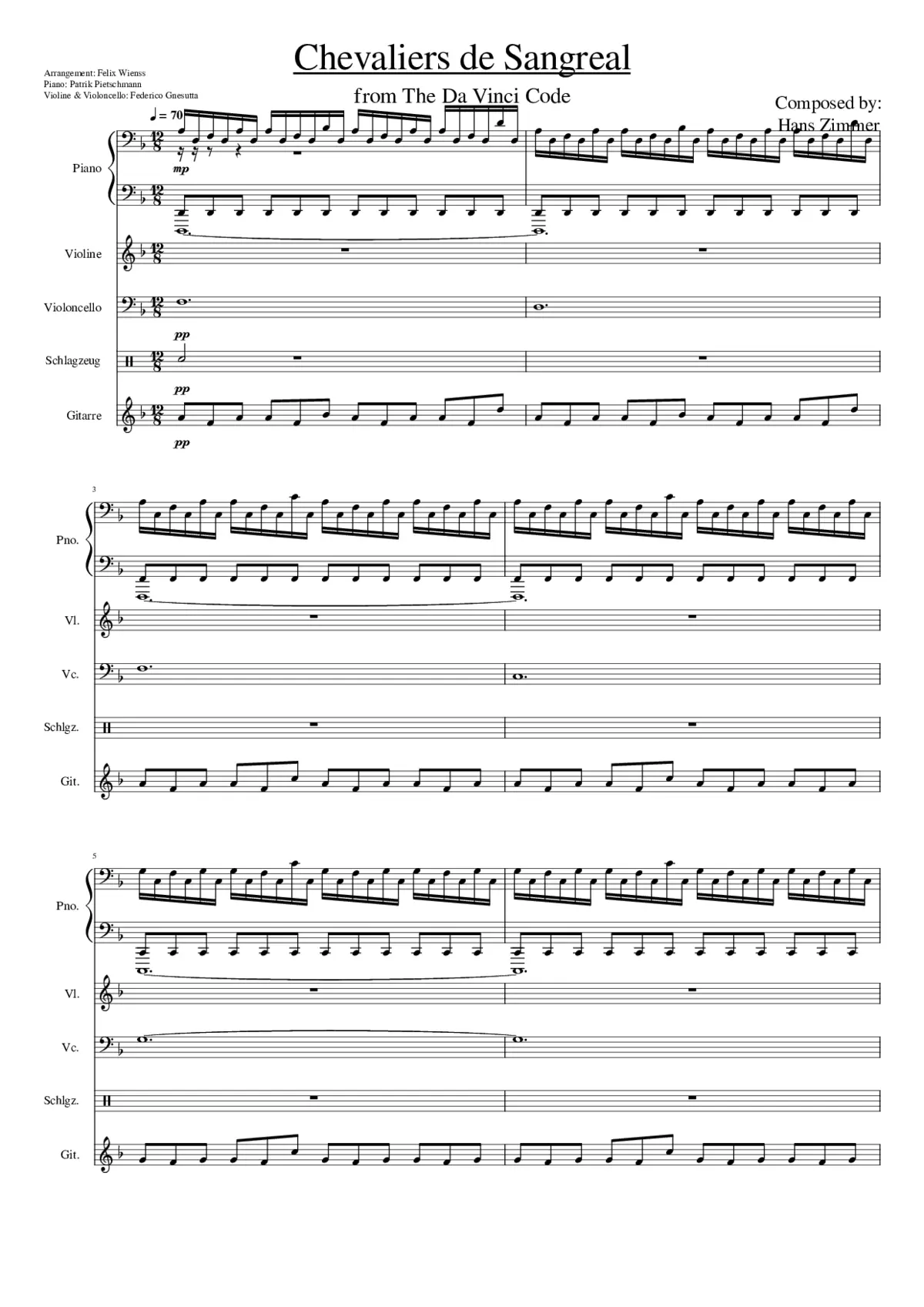 CHEVALIERS DE SANGREAL - Page 1