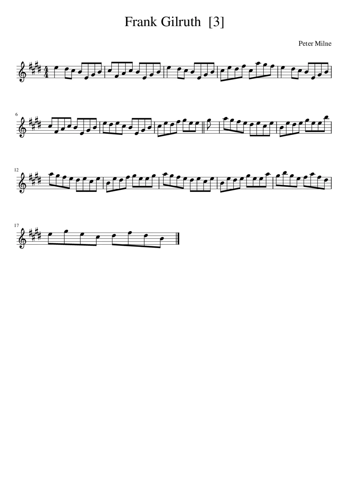 Frank Gilruth - Page 1