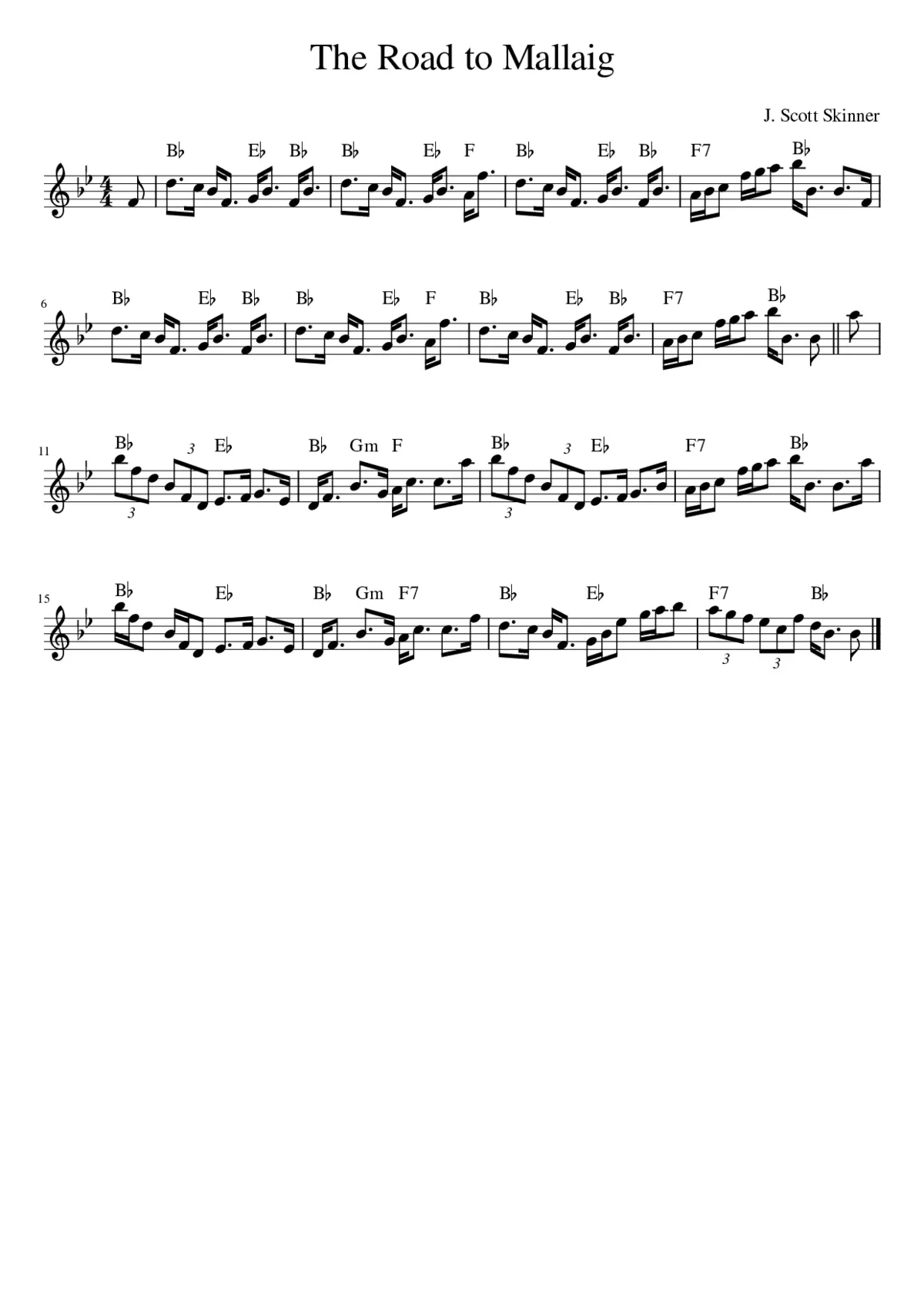 The Road to Mallaig - Page 1