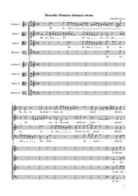 Benedic, Domine, domum istam