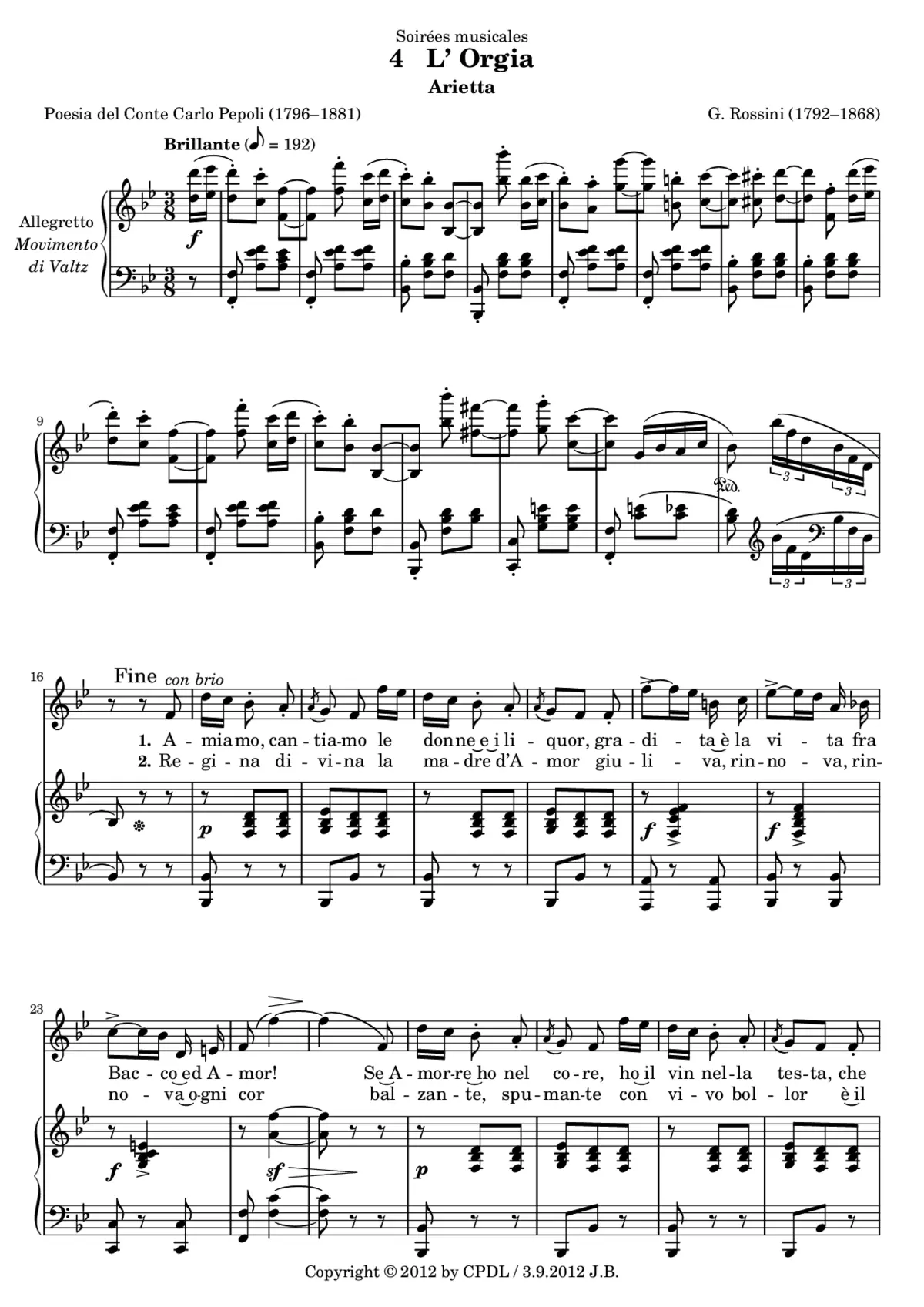 L'Orgia - Page 1