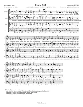 My soul, praise the Lord, speak good of his name