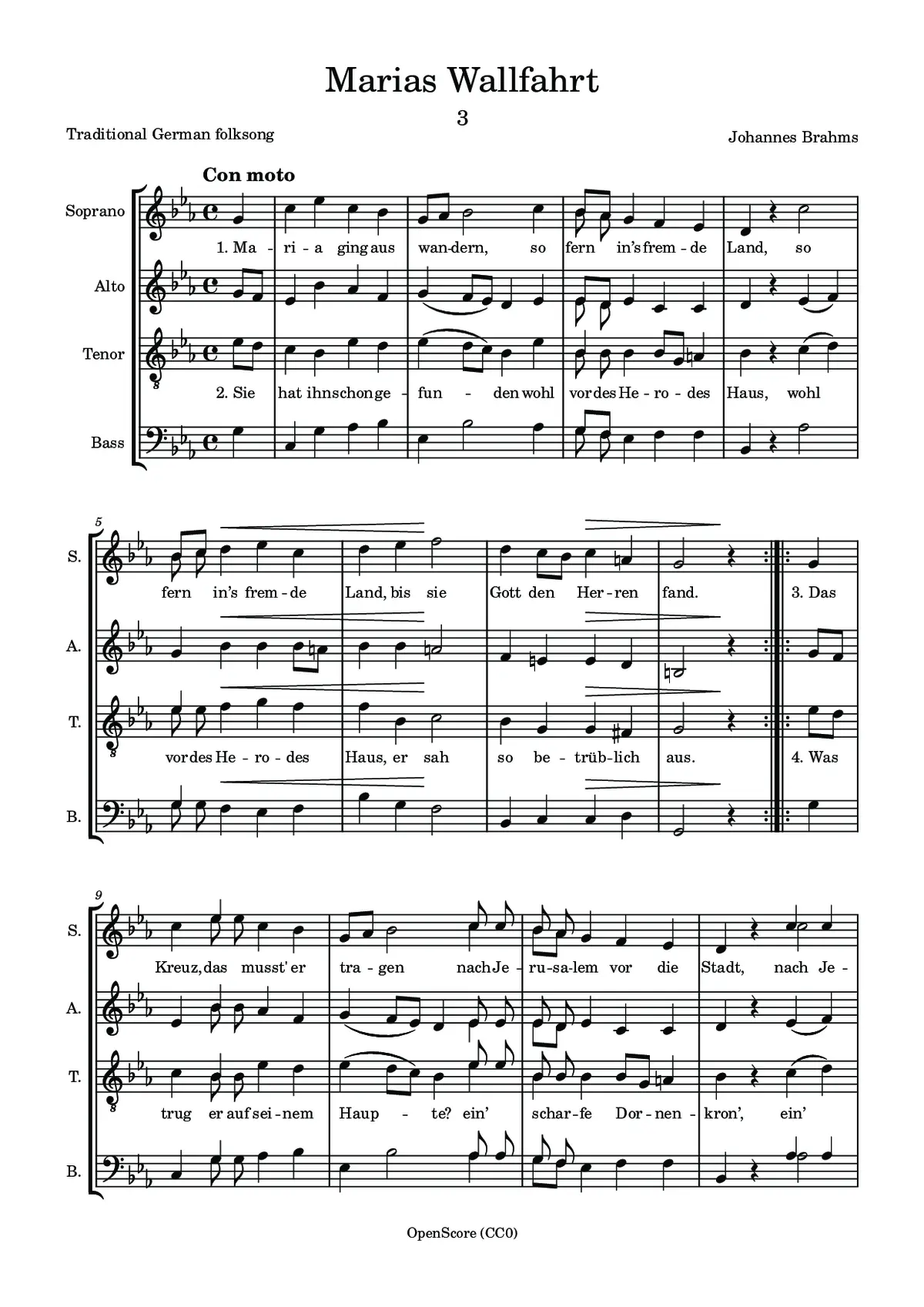 Marias Wallfahrt - Page 1