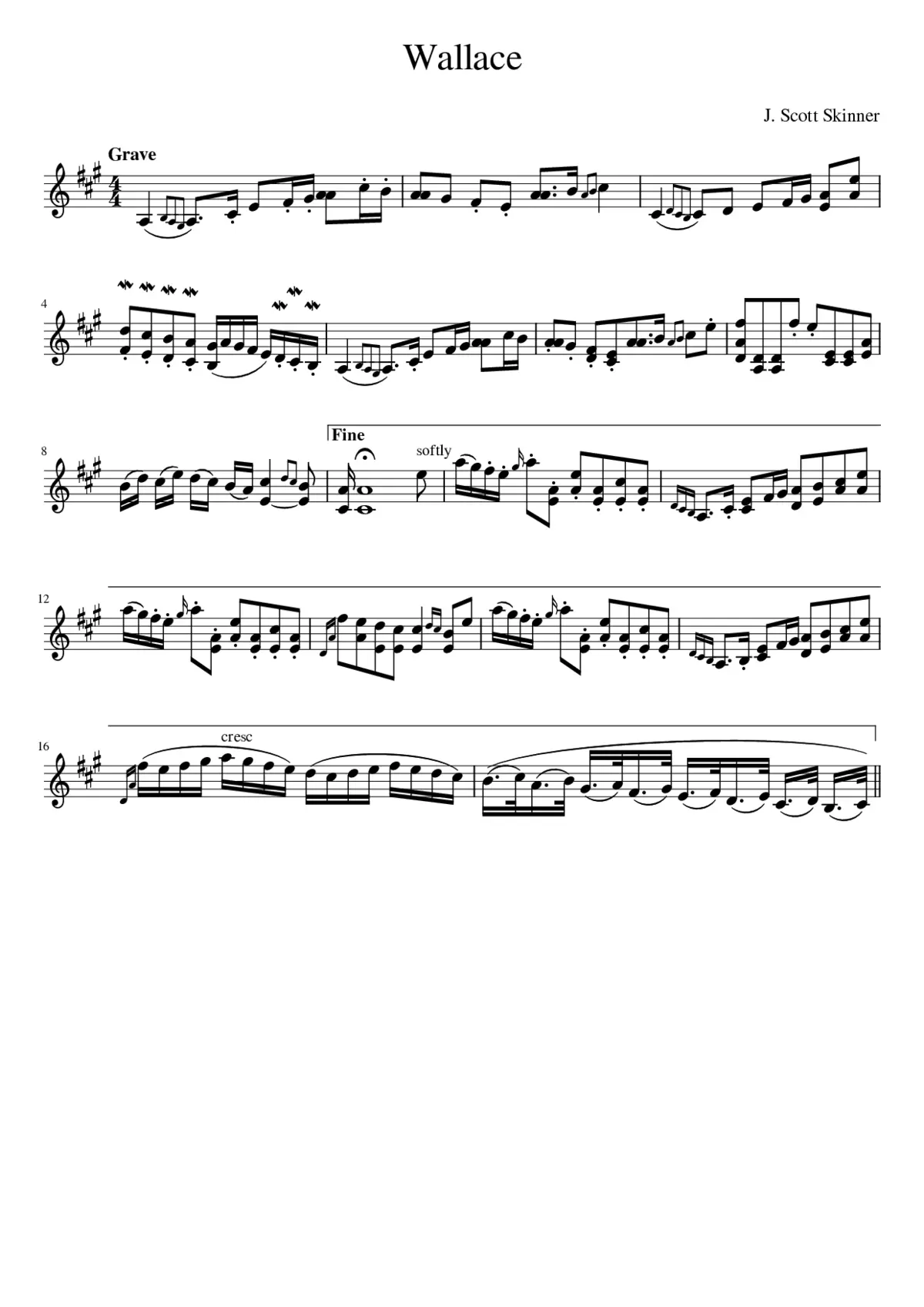 Wallace - Page 1
