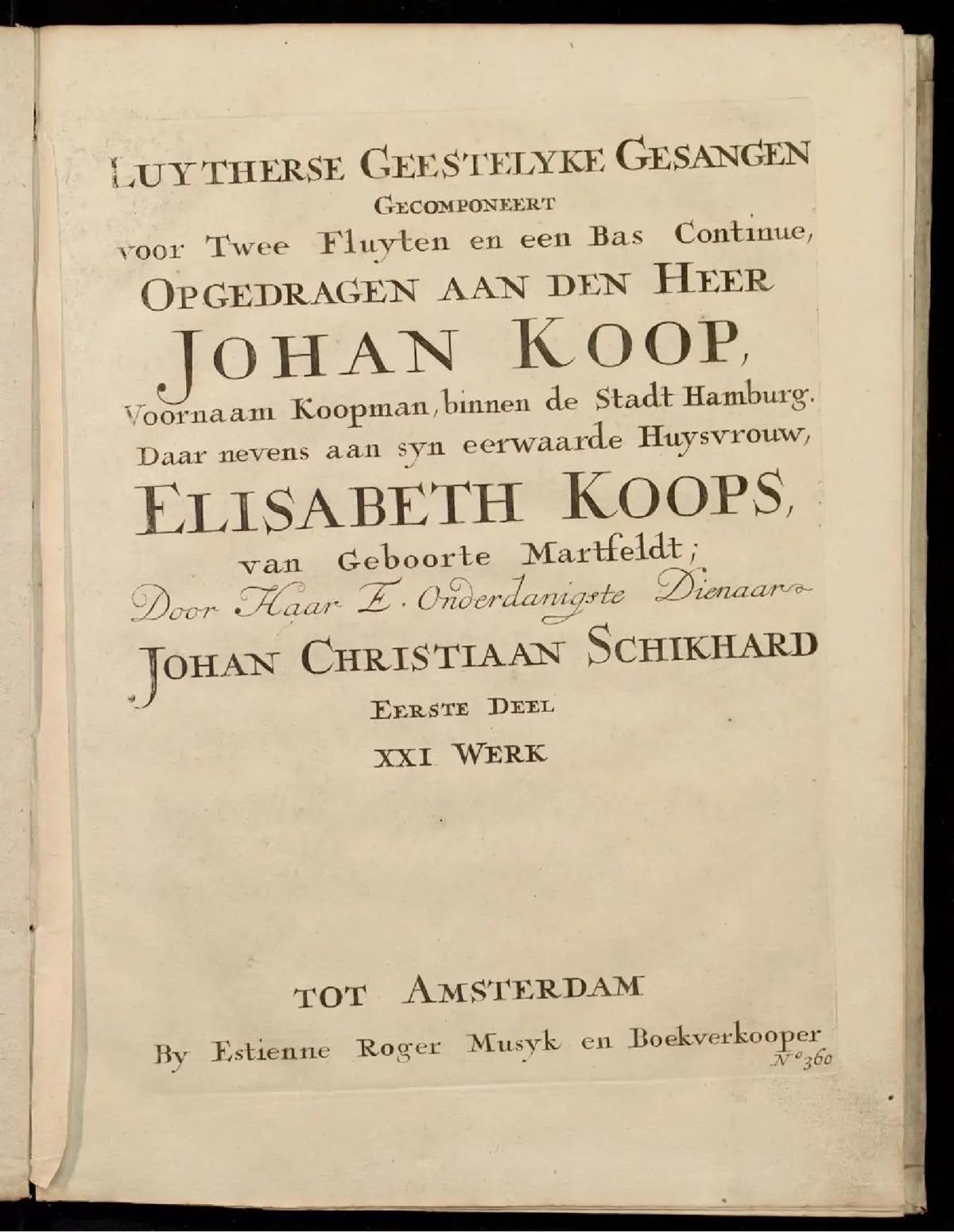 109 Lutherse Geestelijke Gezangen - Page 1
