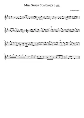 Miss Susan Spalding's Jigg