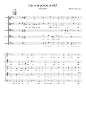 Far non potrai crudel