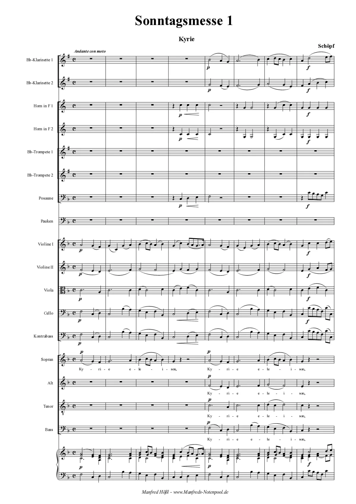 1. Sonntagsmesse - Page 1