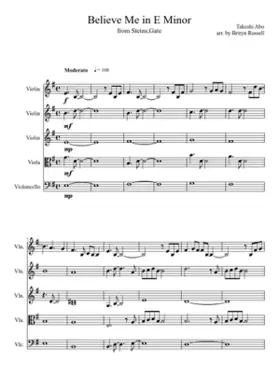 believe me - steins gate