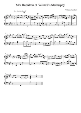 Mrs Hamilton of Wishaw's Strathspey