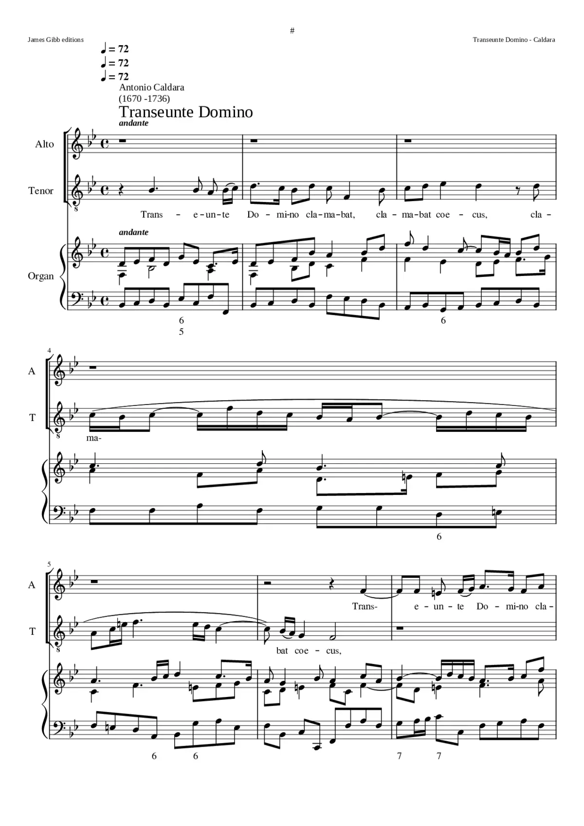 Transeunte Domino - Page 1