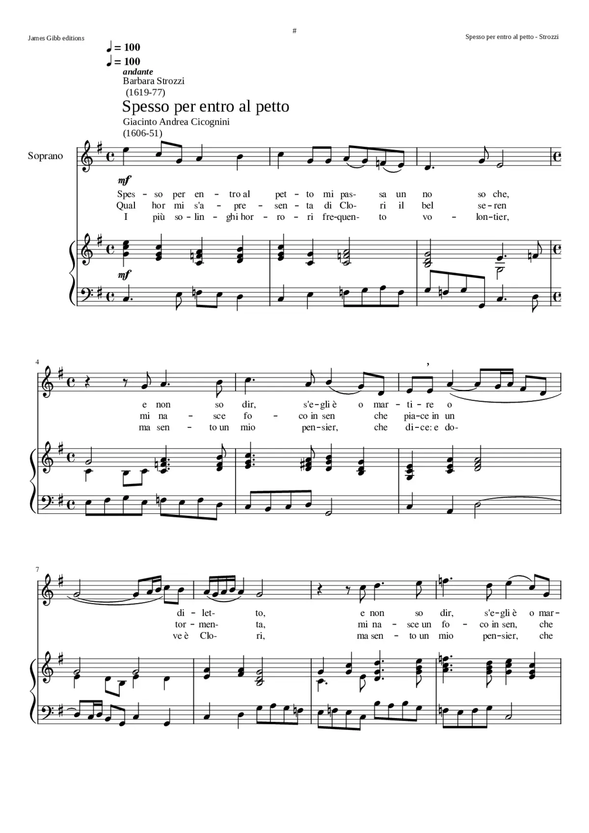 Spesso per entro al petto - Page 1