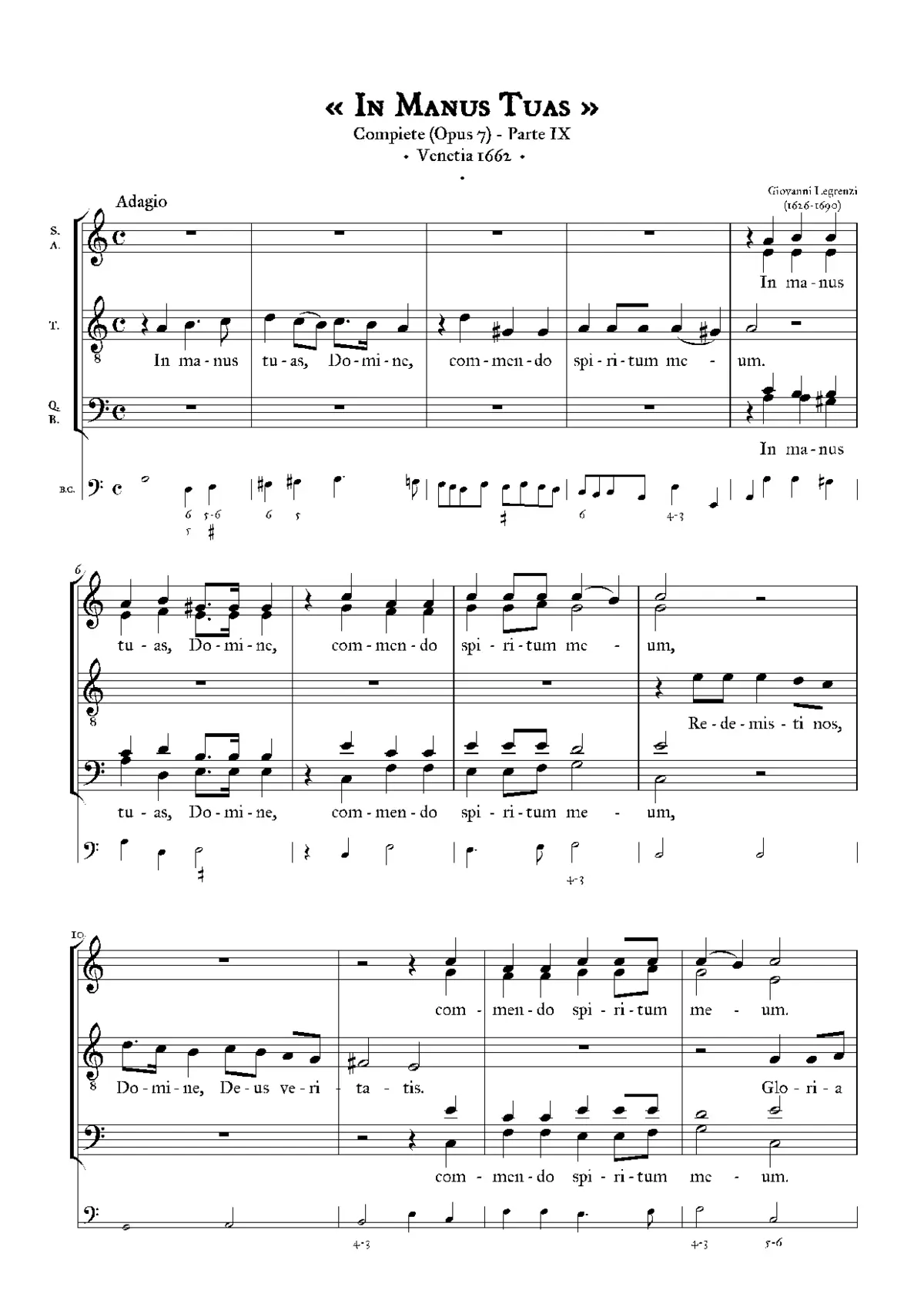 In manus tuas - Page 1