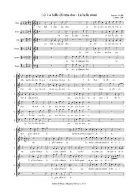 La bella chioma d'or - Le belle mani