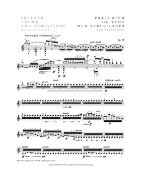 Prelude, Theme and Variations