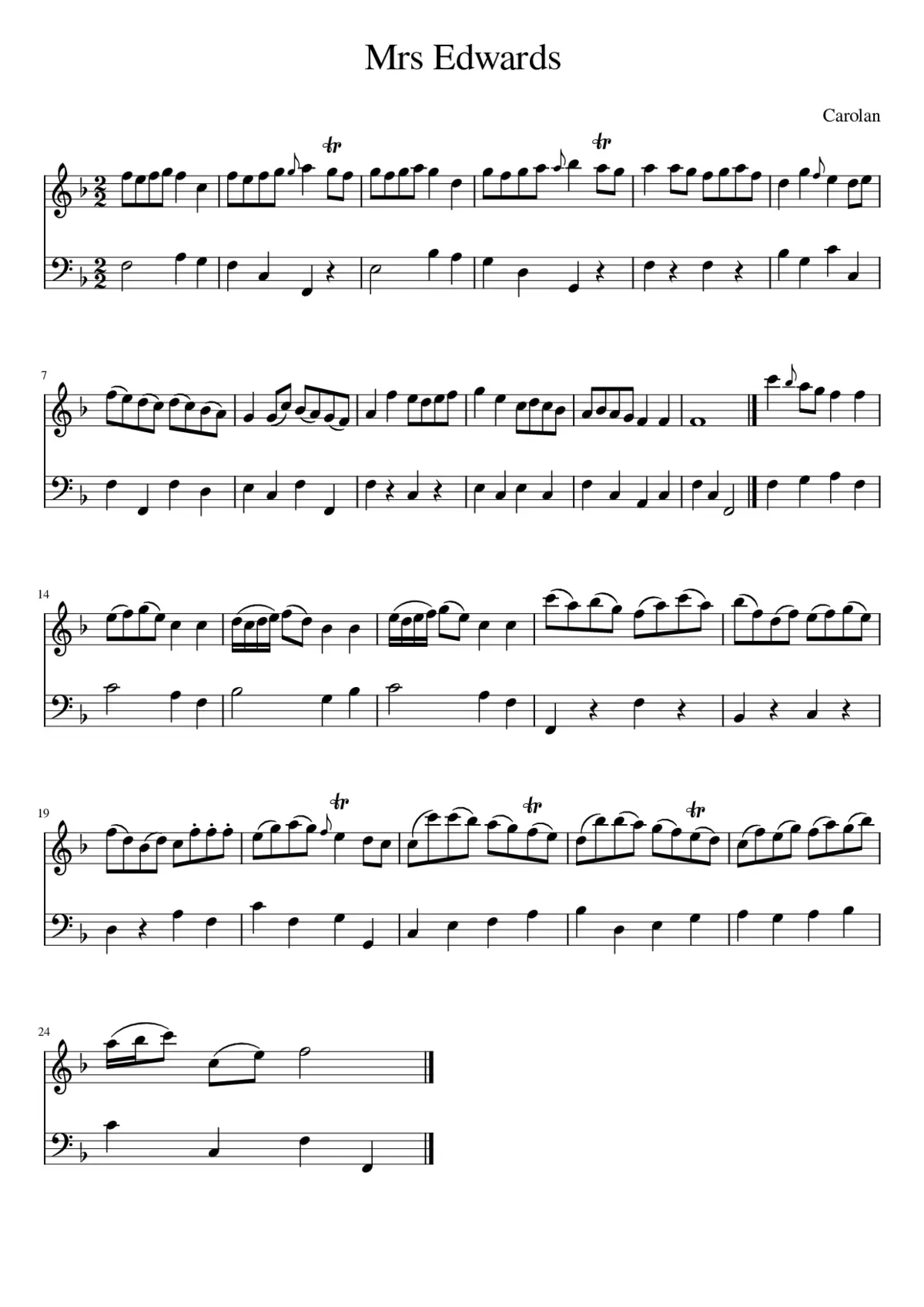Mrs Edwards - Page 1