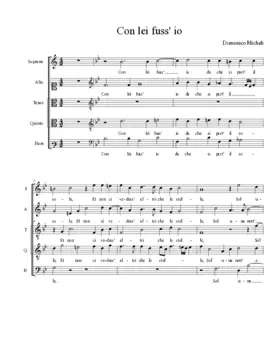 Con lei fuss' io