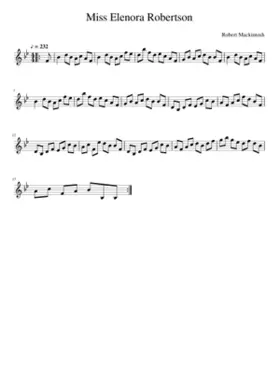 Miss Elenora Robertson