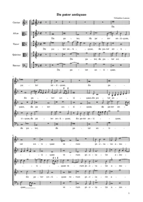Da pater antiquae