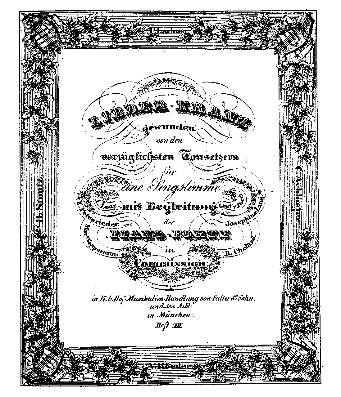 2 Lieder from 'Die Landparthie' - Page 1