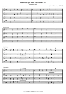 Falsi bordoni octavi toni