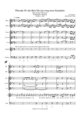 Fürwahr, er (der Herr Messias) trug unsre Krankheit