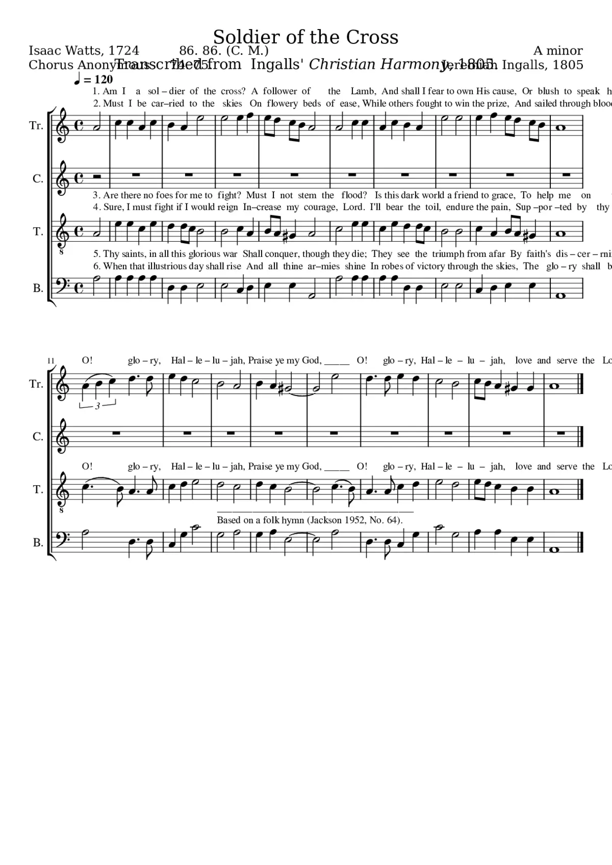 Soldier of the Cross - Page 1