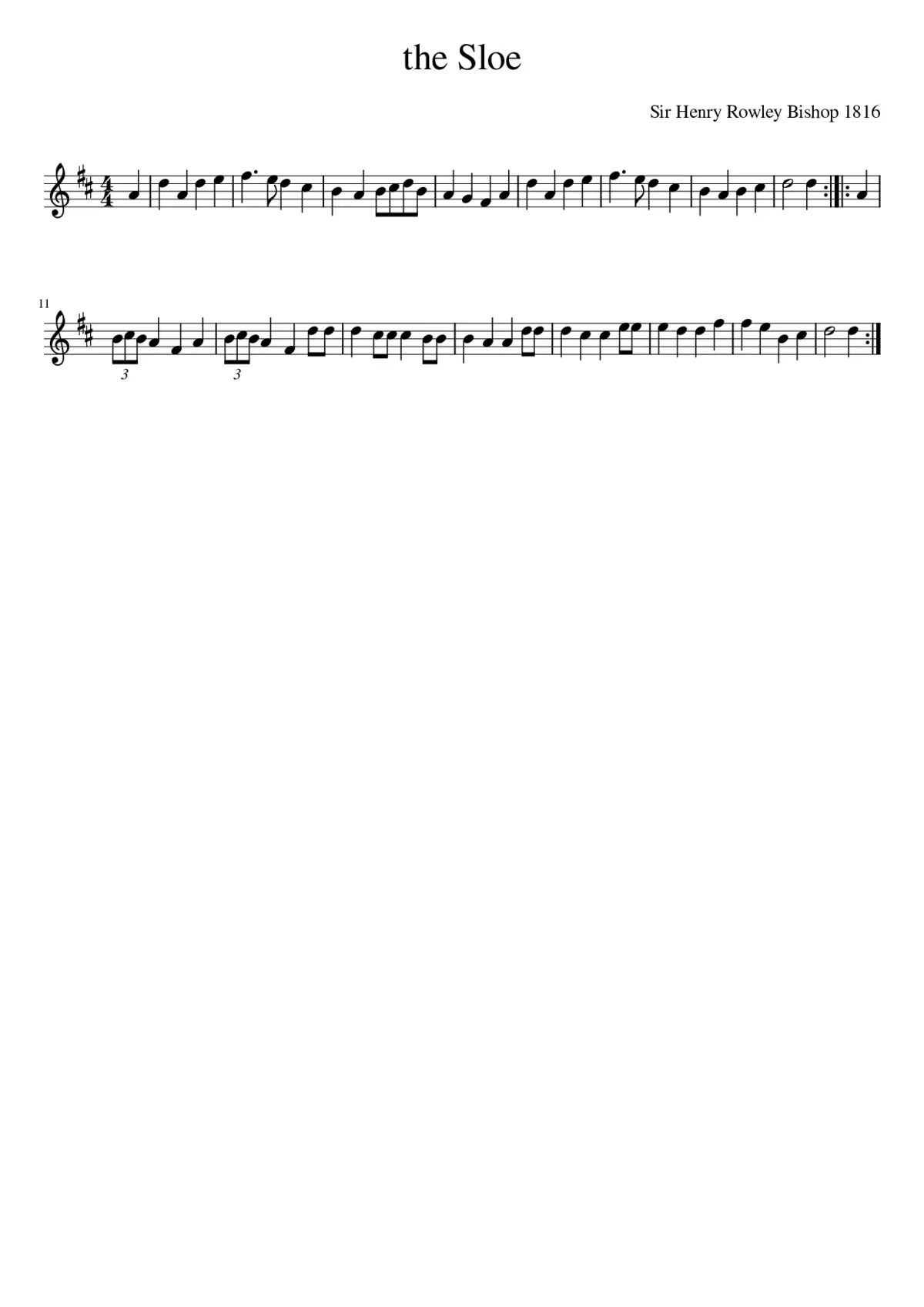 the Sloe - Page 1
