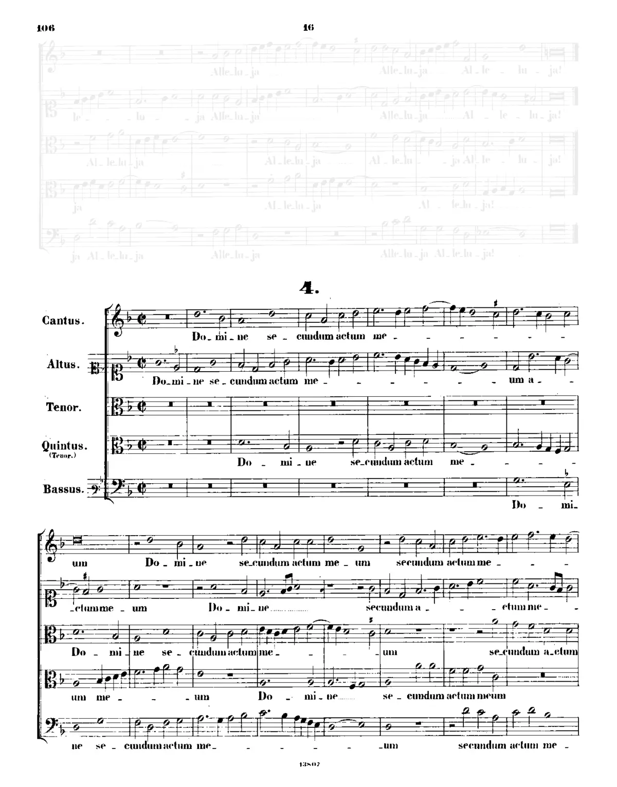 Domine secundum actum meum - Page 1